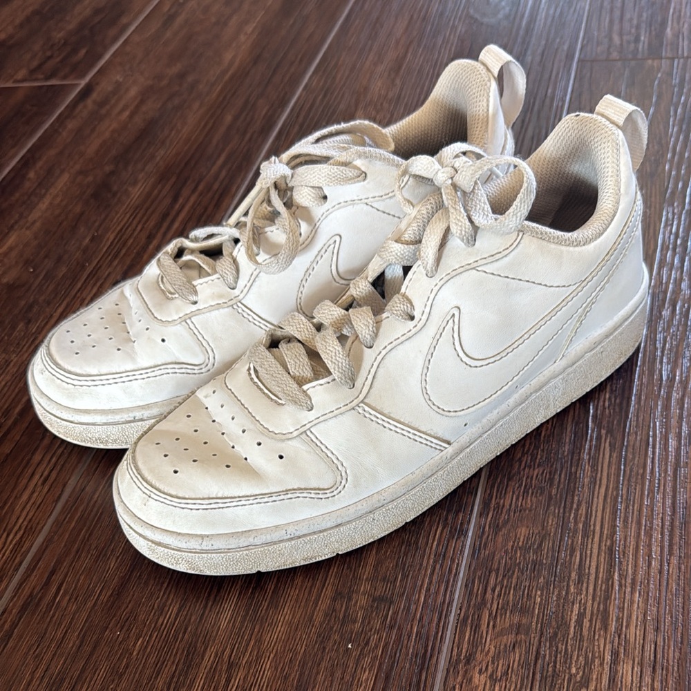 Nike Beige High-Top Sneakers